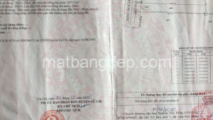 Bán đất thổ Đường Trung Lập, Xã Trung Lập Thượng, Huyện Củ Chi. DT: 12m x 86m, diện tích: 1032m2 giá: 4.6 tỷ, 4.46 triệu/m2, 383.33 triệu/mét ngang