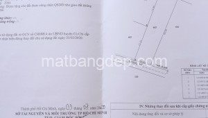 Bán đất thổ Đường 1, Xã Tân An Hội, Huyện Củ Chi. DT: 24m x 45m, diện tích: 1080m2 giá: 15.5 tỷ, 14.35 triệu/m2, 645.83 triệu/mét ngang
