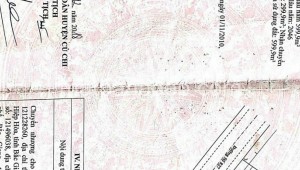 Bán nhà mặt tiền 162_18 Xã Phú Mỹ Hưng, Huyện Củ Chi. DT: 20m x 45m, diện tích: 899m2 giá: 5.0 tỷ