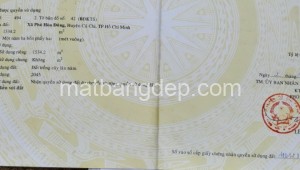 Bán đất vườn Đường 1, Xã Phú Hòa Đông, Huyện Củ Chi. DT: 40m x 40m, diện tích: 1600m2 giá: 3.3 tỷ, 2.06 triệu/m2, 82.5 triệu/mét ngang