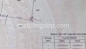 Bán đất thổ Đường 1, Xã Trung Lập Thượng, Huyện Củ Chi. DT: 20m x 26m, diện tích: 520m2 giá: 2.1 tỷ, 4.04 triệu/m2, 105 triệu/mét ngang