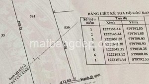 Bán đất thổ Đường 1, Xã Nhuận Đức, Huyện Củ Chi. DT: 32m x 110m, diện tích: 3520m2 giá: 6.290 tỷ