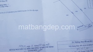 Bán đất thổ 1272_16 Đường 1, Xã Tân Phú Trung, Huyện Củ Chi. DT: 12m x 44m, diện tích: 528m2 giá: 4.2 tỷ