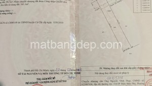 Bán đất thổ Đường 1, Xã Phạm Văn Cội, Huyện Củ Chi. DT: 10m x 64m, diện tích: 640m2 giá: 4.3 tỷ