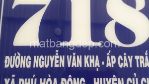 Bán nhà mặt tiền 603_45 Đường Nguyễn Văn Khạ, Xã Phú Hòa Đông, Huyện Củ Chi. DT: 50m x 190m, diện tích: 9500m2 giá: 28.6 tỷ