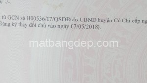 Bán đất vườn Đường 1, Xã Phước Hiệp, Huyện Củ Chi. DT: 30m x 60m, diện tích: 1650m2 giá: 7.5 tỷ