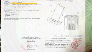 Bán đất thổ Đường 1, Xã Tân Phú Trung, Huyện Củ Chi. DT: 25m x 50m, diện tích: 1250m2 giá: 14.5 tỷ