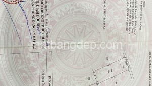 Bán đất thổ Đường 1, Xã Tân Phú Trung, Huyện Củ Chi. DT: 10m x 27m, diện tích: 270m2 giá: 3.2 tỷ, 11.85 triệu/m2, 320 triệu/mét ngang