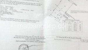 Bán đất thổ Đường 1, Xã Tân Thông Hội, Huyện Củ Chi. DT: 38m x 76m, diện tích: 2888m2 giá: 27.0 tỷ, 9.35 triệu/m2, 710.53 triệu/mét ngang