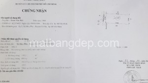 Bán nhà mặt tiền 655_19 Đường 1, Xã Hòa Phú, Huyện Củ Chi. DT: 21m x 52m, diện tích: 1092m2 giá: 5.5 tỷ