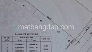 Bán đất thổ Đường 1, Xã Tân Thạnh Tây, Huyện Củ Chi. DT: 20m x 100m, diện tích: 2000m2 giá: 11.8 tỷ, 5.9 triệu/m2, 590 triệu/mét ngang