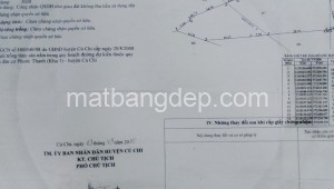 Bán đất thổ Xã Phước Thạnh, Huyện Củ Chi. DT: 64m x 16m, diện tích: 1024m2 giá: 1.8 tỷ