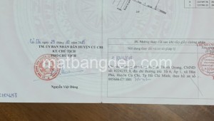 Bán đất vườn Đường 1, Xã Trung An, Huyện Củ Chi. DT: 67m x 27m, diện tích: 1809m2 giá: 5.350 tỷ, 2.96 triệu/m2, 79.85 triệu/mét ngang