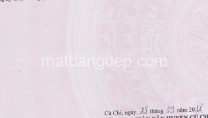 Bán đất thổ Đường 1, Xã Tân Thạnh Đông, Huyện Củ Chi. DT: 6m x 20m, diện tích: 120m2 giá: 1.7 tỷ