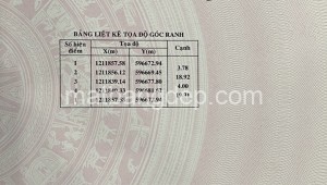Bán đất thổ Đường 1, Xã Bình Mỹ, Huyện Củ Chi. DT: 4m x 19m, diện tích: 76m2 giá: 2.050 tỷ, 26.97 triệu/m2, 512.5 triệu/mét ngang