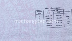 Bán đất thổ Đường 1, Xã Bình Mỹ, Huyện Củ Chi. DT: 5m x 16m, diện tích: 80m2 giá: 1.550 tỷ, 19.38 triệu/m2, 310 triệu/mét ngang