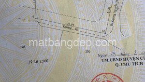 Bán đất thổ Đường 1, Xã Tân Phú Trung, Huyện Củ Chi. DT: 45m x 40m, diện tích: 1800m2 giá: 18.0 tỷ, 10 triệu/m2, 400 triệu/mét ngang