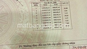 Bán đất thổ Đường 1, Xã Tân Phú Trung, Huyện Củ Chi. DT: 12m x 45m, diện tích: 540m2 giá: 5.0 tỷ, 9.26 triệu/m2, 416.67 triệu/mét ngang