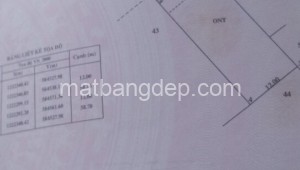 Bán đất thổ Phố Bàu Lách, Xã Phạm Văn Cội, Huyện Củ Chi. DT: 12m x 60m, diện tích: 720m2 giá: 4.5 tỷ, 6.25 triệu/m2, 375 triệu/mét ngang