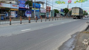 Bán đất thổ Đường Tỉnh lộ 8, Xã Phước Vĩnh An, Huyện Củ Chi. DT: 4.5m x 26m, diện tích: 117m2 giá: 4.9 tỷ, 41.88 triệu/m2, 1088.89 triệu/mét ngang