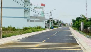 Bán đất thổ Đường Hoàng Bá Huân, Thị trấn Củ Chi, Huyện Củ Chi. DT: 6m x 13m, diện tích: 85m2 giá: 2.4 tỷ
