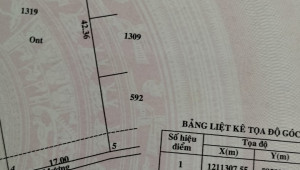 Bán đất thổ Xã Tân Phú Trung, Huyện Củ Chi. DT: 17m x 42m, diện tích: 765m2 giá: 8.650 tỷ, 11.31 triệu/m2, 508.82 triệu/mét ngang