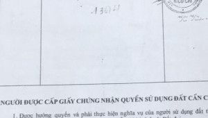 Bán đất thổ Xã Tân Phú Trung, Huyện Củ Chi. DT: 4m x 30m, diện tích: 121m2 giá: 2.8 tỷ, 23.14 triệu/m2, 700 triệu/mét ngang