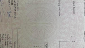 Bán đất thổ Xã Thái Mỹ, Huyện Củ Chi. DT: 39m x 29m, diện tích: 1074m2 giá: 4.0 tỷ, 3.72 triệu/m2, 102.56 triệu/mét ngang