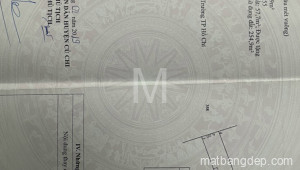 Bán đất thổ Xã Tân Phú Trung, Huyện Củ Chi. DT: 6m x 53m, diện tích: 312m2 giá: 3.0 tỷ, 9.62 triệu/m2, 500 triệu/mét ngang