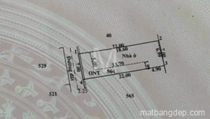 Bán đất thổ Xã Hòa Phú, Huyện Củ Chi. DT: 7m x 22m, diện tích: 153m2 giá: 2.350 tỷ, 15.36 triệu/m2, 335.71 triệu/mét ngang