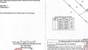 Bán đất thổ Đường Bà Thiên, Xã Nhuận Đức, Huyện Củ Chi. DT: 76m x 132m, diện tích: 10000m2 giá: 40.0 tỷ, 4 triệu/m2, 526.32 triệu/mét ngang