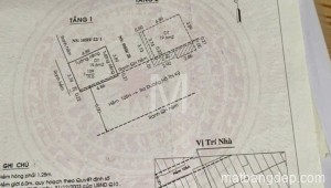 Bán nhà mặt tiền 105H Đường Hồ Thị Kỷ