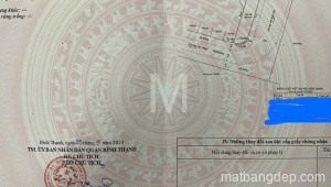 Bán Lô đất A11 Khu nhà ở ven sông Sài Gòn Nguyễn Gia Trí Phường 25 Quận Bình Thạnh