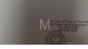 Bán nhà 37A Tôn Thất Tùng Phường Phạm Ngũ Lão Quận 1