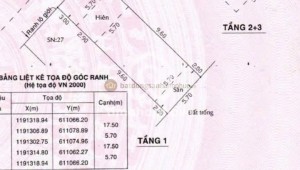 Bán nhà 25 Phạm Công Trứ Thạnh Mỹ Lợi Thành phố Thủ Đức