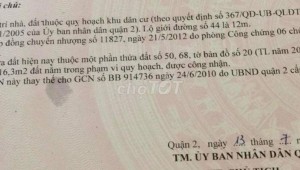 Bán nhà 48 Số 44 Thảo Điền Thành phố Thủ Đức