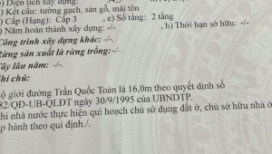 Bán nhà 57A Trần Quốc Toản Võ Thị Sáu Quận 3