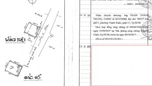 Bán nhà 164/9 Trần Quốc Thảo Võ Thị Sáu Quận 3