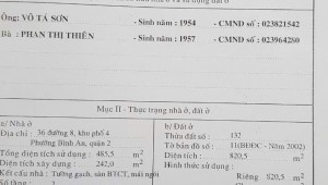Bán nhà 36 Số 8 Thảo Điền Thành phố Thủ Đức