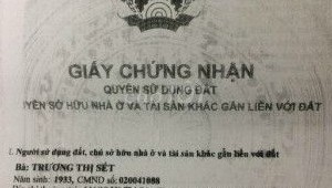 Bán nhà 146/19 Võ Thị Sáu Võ Thị Sáu Quận 3