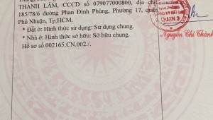 Bán nhà 2025-01-11 00:00:00 Kỳ Đồng Võ Thị Sáu Quận 3