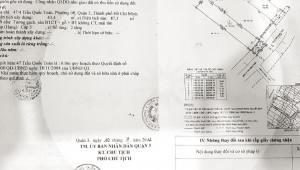 Bán nhà 47/4-6 Trần Quốc Toản Võ Thị Sáu Quận 3