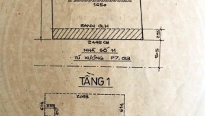 Bán nhà 11 Tú Xương Võ Thị Sáu Quận 3