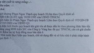 Bán nhà 26A Phạm Ngọc Thạch Võ Thị Sáu Quận 3
