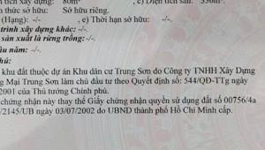 Bán nhà 81 Số 5 Bình Hưng Huyện Bình Chánh
