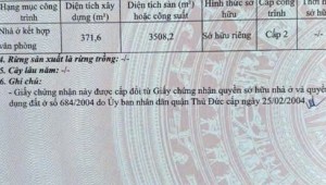 Bán nhà 126 Võ Văn Ngân Bình Thọ Thành phố Thủ Đức