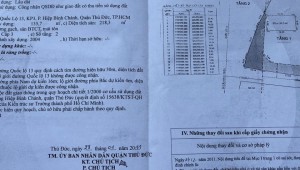 Bán nhà 44 Quốc Lộ 13 Hiệp Bình Chánh Thành phố Thủ Đức