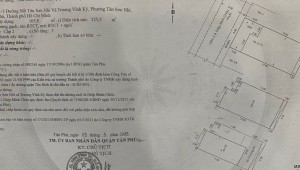 Bán nhà 37623 Diệp Minh Châu Tân Sơn Nhì Quận Tân Phú