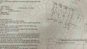 Bán nhà 265 Trần Thủ Độ Tây Thạnh Quận Tân Phú