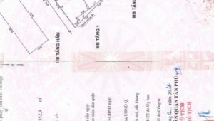 Bán nhà 74 Lưu Chí Hiếu Tây Thạnh Quận Tân Phú